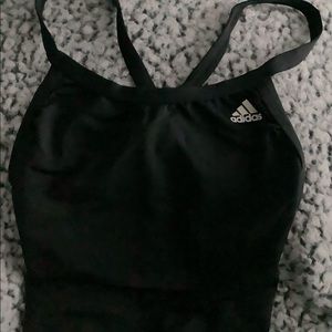 Black Adidas Swim Suit